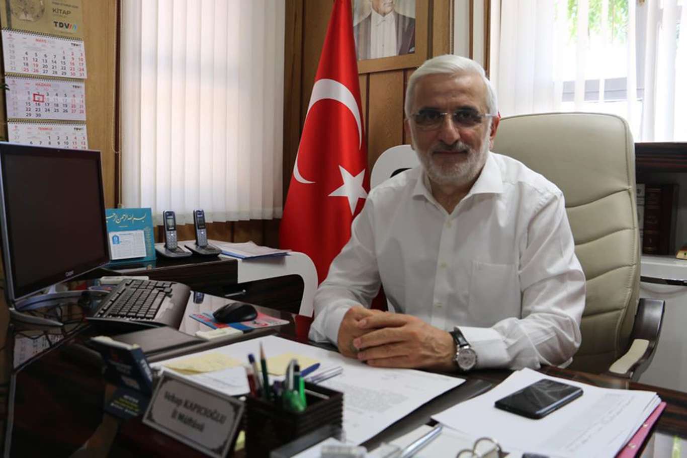 Covid-19 tedavisi tamamlanan Siirt Müftüsü Kapıcıoğlu taburcu oldu Covid-19 tedavisi tamamlanan Siirt Müftüsü Kapıcıoğlu taburcu oldu
